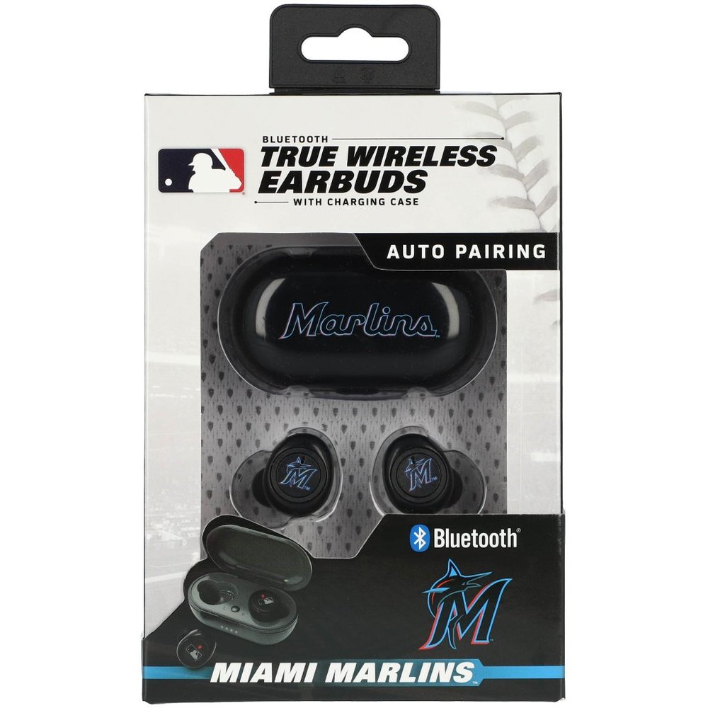 Miami Marlins True Wireless Earbuds